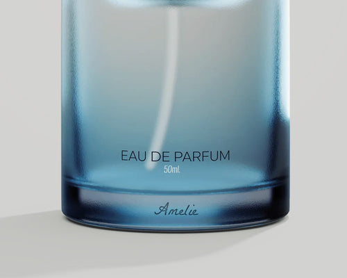 Coastal Blue Eau de Parfum · Engraving on the bottle