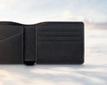 Leather Bifold Wallet · Black